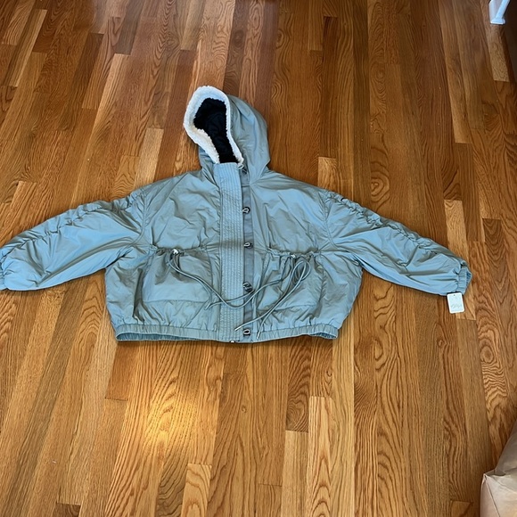 Free People Lillian Bomber Jacket Size Small NWT - Picture 5 of 16